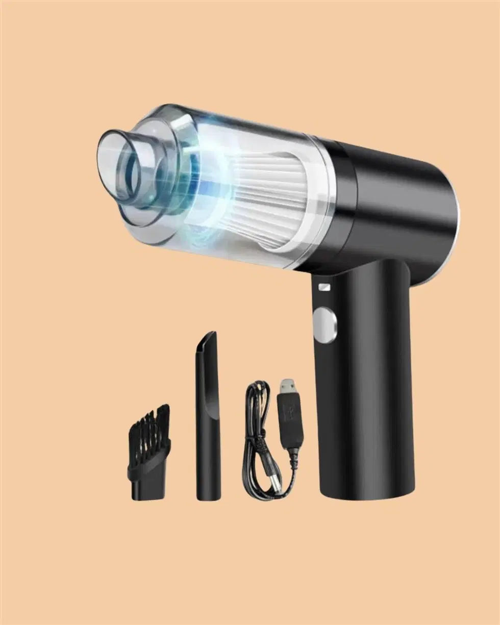 ShinePro Portable 2-in-1 Vacuum Cleaner & Air Duster for Car & Home